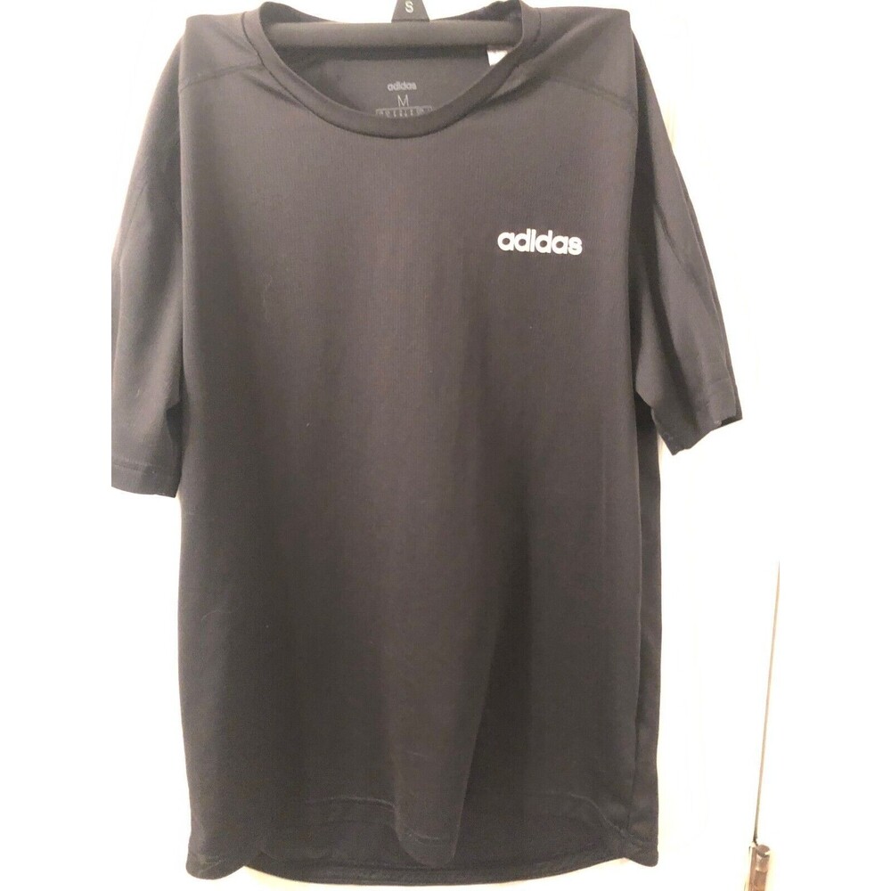 Adidas Climalite Performance Shirt Size Medium Black